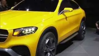 Mercedes-Benz Concept GLC Coupe Design - Auto Shanghai 2015 | AutoMotoTV