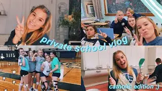 ☆ a day in my life // private catholic school edition ☆