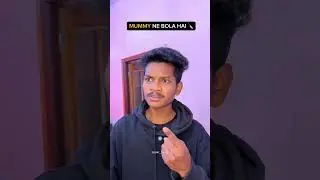 Mummy ne bola karne ka  to karne ka #comedy #trending #shortvideo #shorts