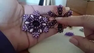 DiY Ciondolo Trilly--- come realizzare il ciondolo con ES-O e superduo