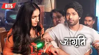  Jagriti- Ek Nayi Subah | शूटिंग के दौरान Jagriti और Suraj कर रहे हैं डायलॉग की Realshal|BTS|Zee TV 