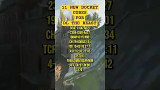 11 NEW DOCKET CODES FOR DYING LIGHT THE BEAST #shorts #dyinglight #dyinglight2 #dyinglightthebeast