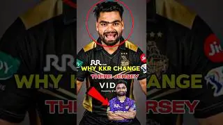 Why KKR Change  jersey 😱 #shorts