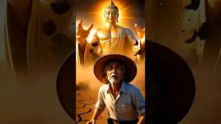The Buddha saves a diligent farmer, bestows gold and precious treasures, and defeats the demon.