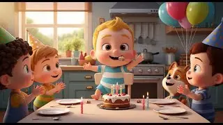 Yummy Cake Time with Baby Max 🍰 | Fun Baking & Food Song for Kids | Nursery Rhymes for Toddlers