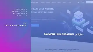 Quick Demo on Payment Link Creation In Razorpay (in Tamil)