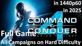 Command & Conquer 4: Tiberian Twilight - Full Game (Hard) / Part 1 - No Commentary Gameplay