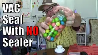 Food Sealer Longer Term Food Storage HACK | VAC SEAL WITH NO VACCUUM sealer
