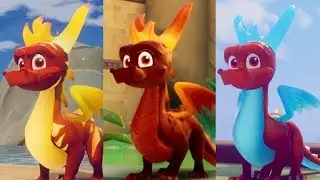 Spyro Reignited Trilogy PC Mod - Flame the Dragon Mod Powerup Skins