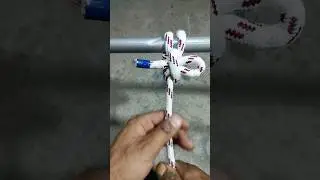 tying a extra secure knot #shorts