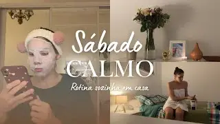 Vlog: sozinha em casa | Spa Day e rotina calma