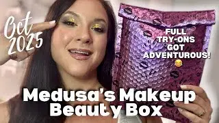 Октябрь 2025 Набор косметики MEDUSA'S MAKEUP BEAUTY BOX: все средства для примерки в этом месяце!