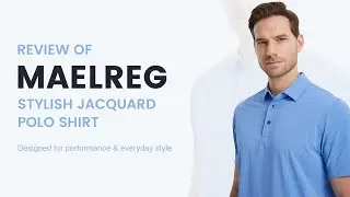 Level Up Your Golf Look | Stylish Jacquard Polo Shirt &ndash; MAELREG