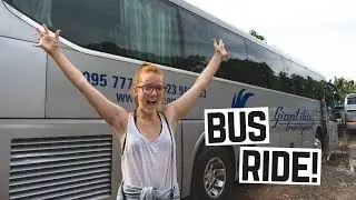 BUS RIDE ACROSS CAMBODIA! (Phnom Penh 🚌  Siem Reap)