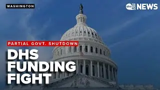 Partial government shutdown continues as House returns to weigh Senate passed funding deal