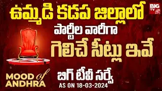 BIG TV Exclusive Survey On Kadapa District | Mood Of Andhra | Andhra Pradesh Election 2024 | BIG TV