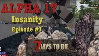 Alpha 17 - Insanity... Episode 1 | 7 Days to Die Alpha 17