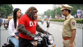बन्दर का लाइसेंस नहीं बना (कॉमेडी ) #monkeyshow #funny #bhojpurimoviereview #comedy #bhojpuri