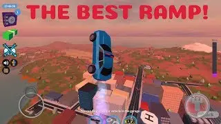 THE BEST RAMP WITH ROCKET FUEL - Jailbreak ROBLOX