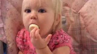 Viva Calliope Eats a Banana