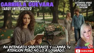 Ah intendato sabotearte y llamar tu atencion pero no lo a logrado. Tarot. EXTENDIDA #1062