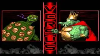 Mugen Random Battles: Jinmen x2 vs Bowser and King K. Rool