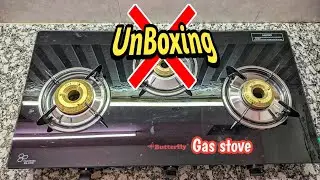 Butterfly Gas Stove Unboxing/Auto Ignition Gas Stove