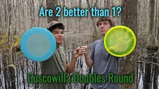 Are two really better than one? Best Shot Doubles Round at Cuscowilla #discgolf #double #throw