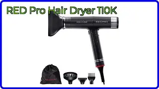 REVIEW (2025): RED Pro Hair Dryer 110K. ESSENTIAL details.