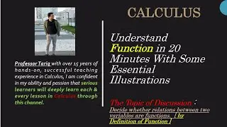 Deciding Whether relations are function? || Define Function with cleared example || Function example