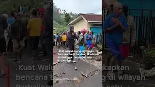 Banjir Bandang di Lereng Gunung Slamet, 1 Orang Tewas dan 7 Rumah Hanyut