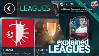 FIFA MOBILE 18 S2 Season 2 Leagues Explained | League Master Dele Alli!