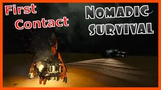I WAS NOT READY FOR WAR! - Nomadic Survival #7