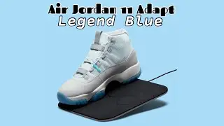 LEGEND BLUE Air Jordan 11 Adapt