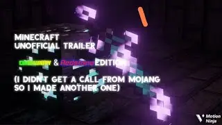 Minecraft Unofficial Trailer  (Community and Redstone Edition)