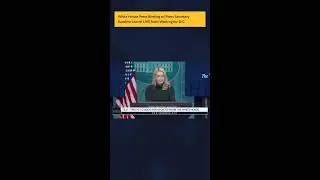 White House Press Briefing w/ Press Secretary Karoline Leavitt LIVE from Washington D.C. 📱
