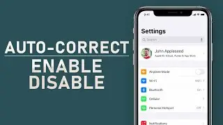 How To Enable or Disable Auto-Correct on iPhone