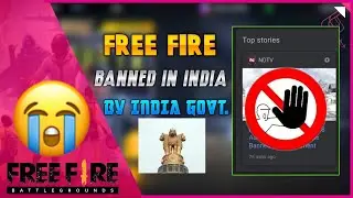 FREE FIRE BANNED 🚫 IN INDIA TODAY? BY INDIAN GOVERNMENT 😭😭😭😭 KYA KRE !!!!