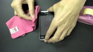 Martin Fields Overlay Plus Screen Protector - Cleaning