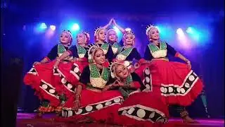 Stage dance performance#kucipudi#arrangettam