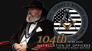Albert J. Russell Lodge No. 126 &bull; Installation of Officers 2025