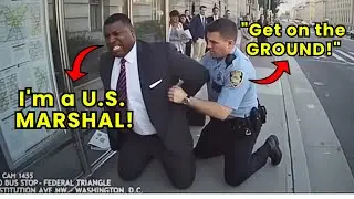 Rookie Officer Threatens Black Man Waiting at Bus Stop&mdash;US Marshal, Gets 13 Years Prison