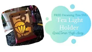 Dreaming Tree Free Svg Hot air Balloon Tea light Holder