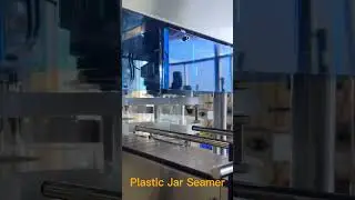 PET can sealing machine,Automatic food Plastic Jar Seamer Machine,Plastic jar seaming machine