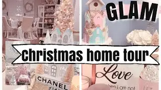 GLAM CHRISTMAS HOME TOUR 2020 | GLAM CHRISTMAS DECOR TOUR | CHELLESGLAMHOME