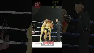 Hard elbow to head #muaythai #mma #combatsport