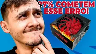 FONTE GAMER BARATA? N&Atilde;O COMPRE FONTE GAMER ANTES DE VER ESSE VIDEO