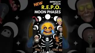 New R.E.P.O. Moon Mechanic! 5 Phase Difficulty System Update #semiwork #repo #repogame #game #update