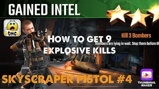 Gained Intel, Sniper Strike Special OPs mission #4 - Skyscraper (pistol/zone 18)