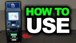 How To Use USAA Bank ATM Machine 2025 - How To Withdraw/Deposit Cash Or Check USAA Bank ATM